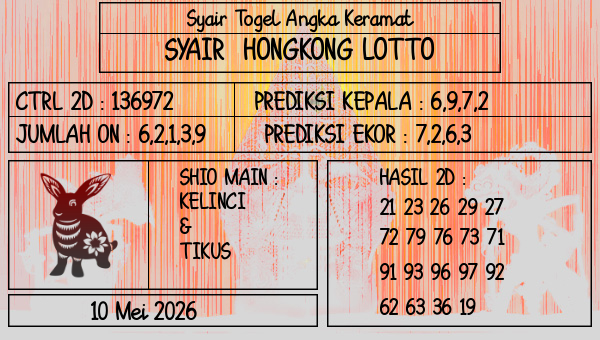 Prediksi Hongkong Lotto