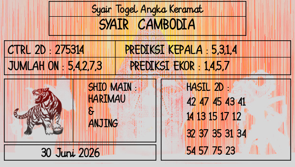 Prediksi Cambodia