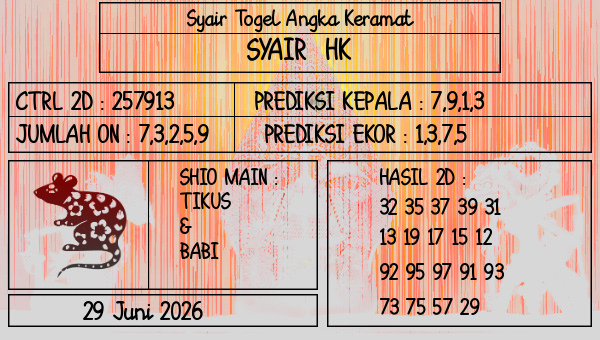 Prediksi HK
