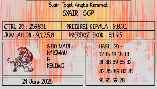 Prediksi SGP