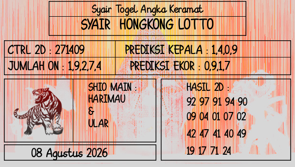 Prediksi Hongkong Lotto