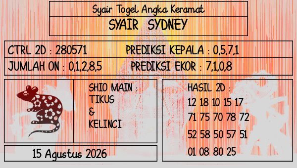 Prediksi Sydney