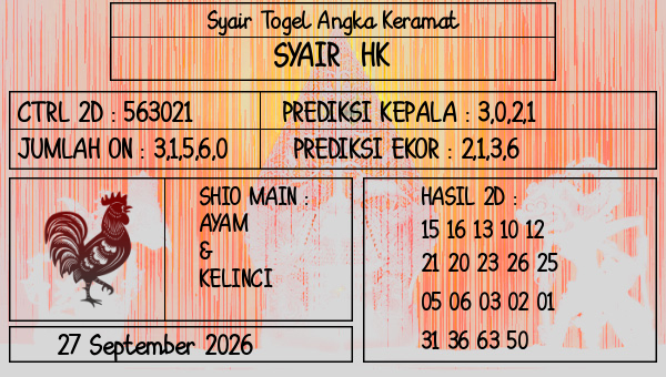 Prediksi HK
