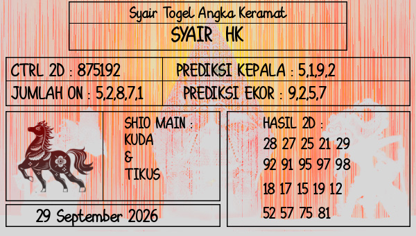 Prediksi HK