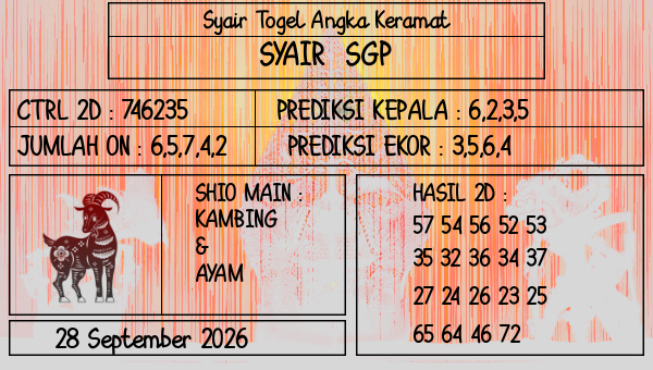 Prediksi SGP